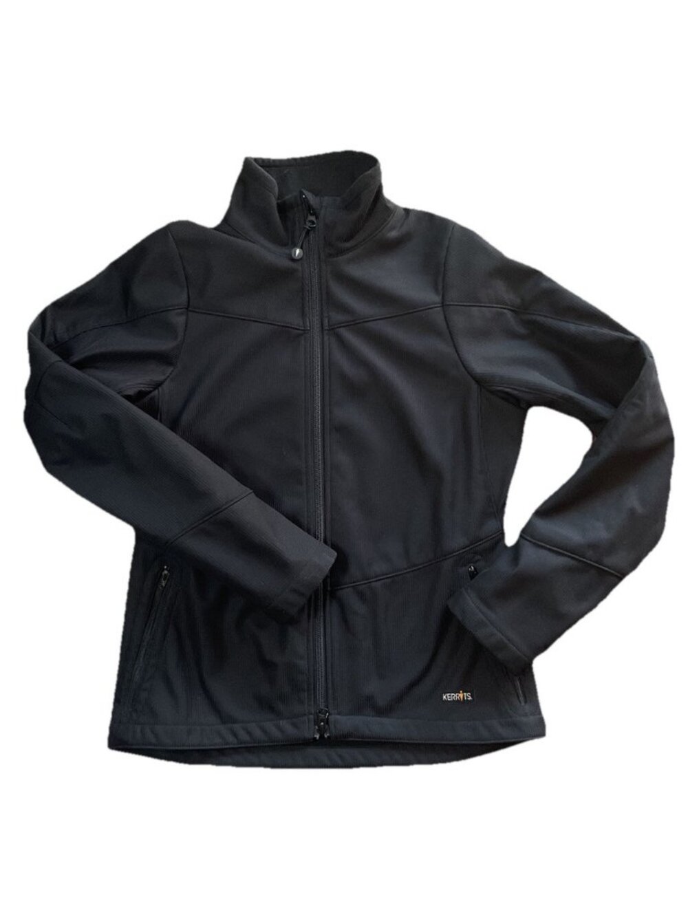 Kerrits Jacket Women’s Black Small Full zip Fleece Lined Equestrian Horse Riding